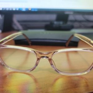 Women's SALT Eyeglasses. Elaine Model. Clear Rose